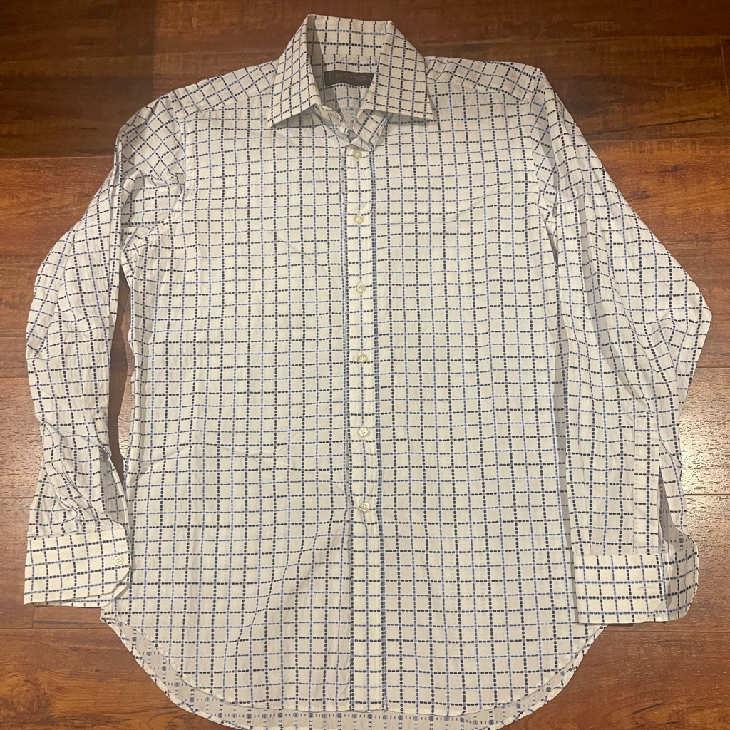 Etro Long Sleeve Button Down Dress Shirt